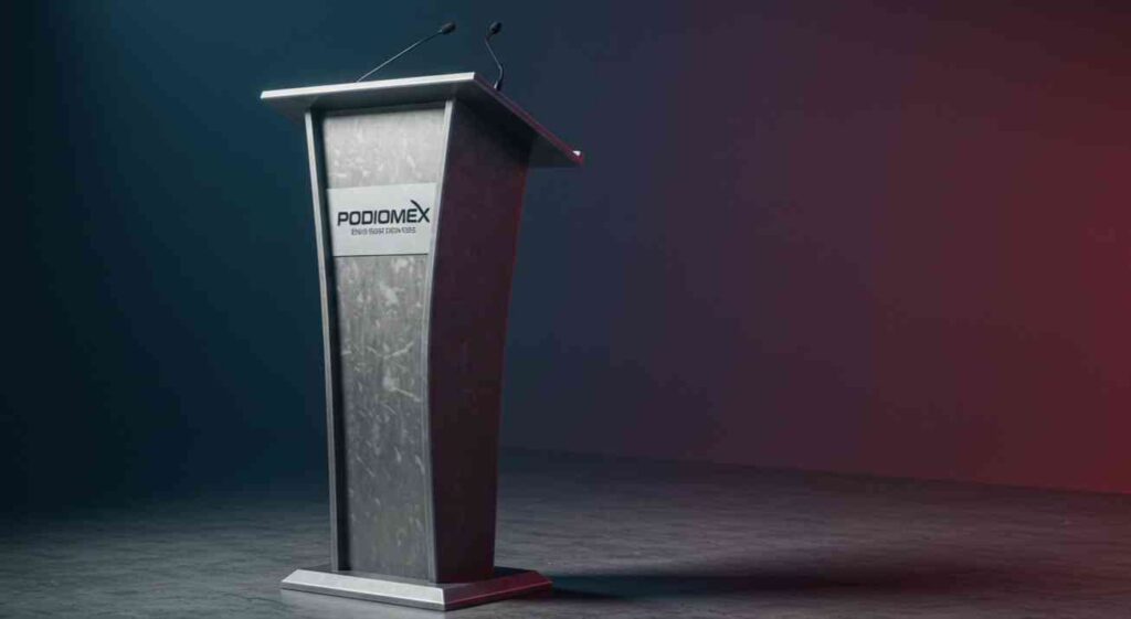 Podium de Metal
